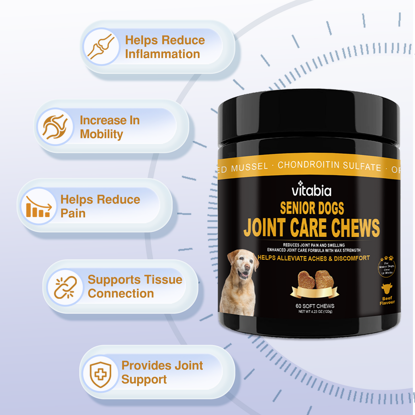 Joint Support Chews for Senior Dogs