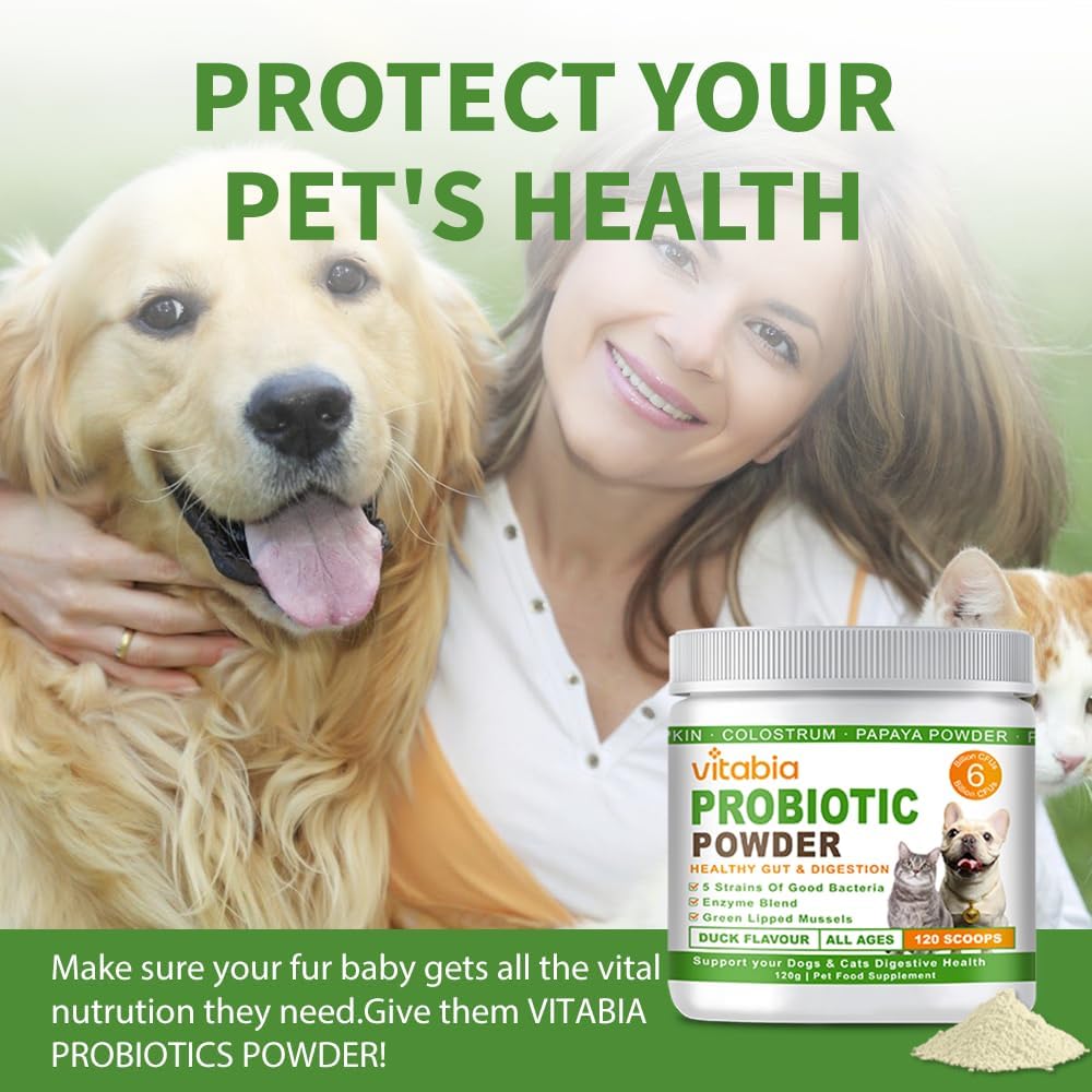 Probiotics Powder for Dogs & Cats – Daily Digestive Support