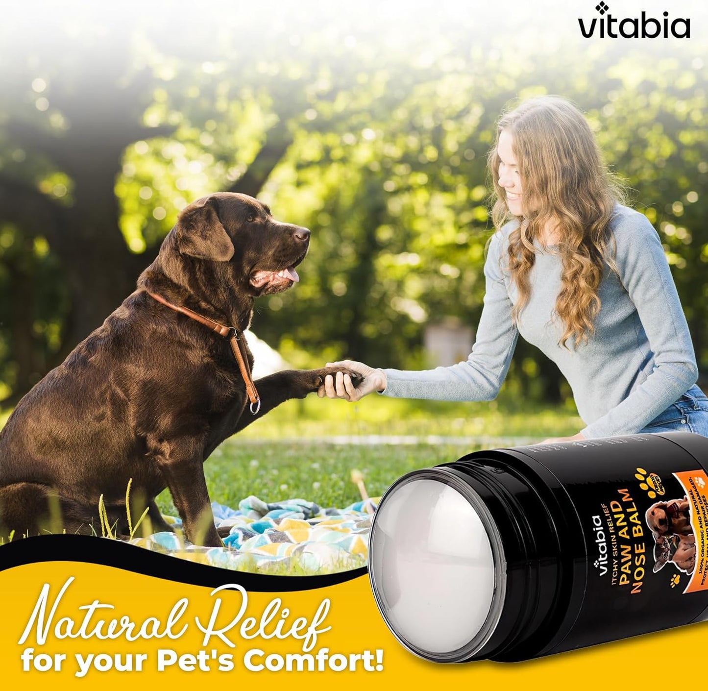 Paw & Nose Balm — Daily Comfort for Dry Skin in Dogs & Cats