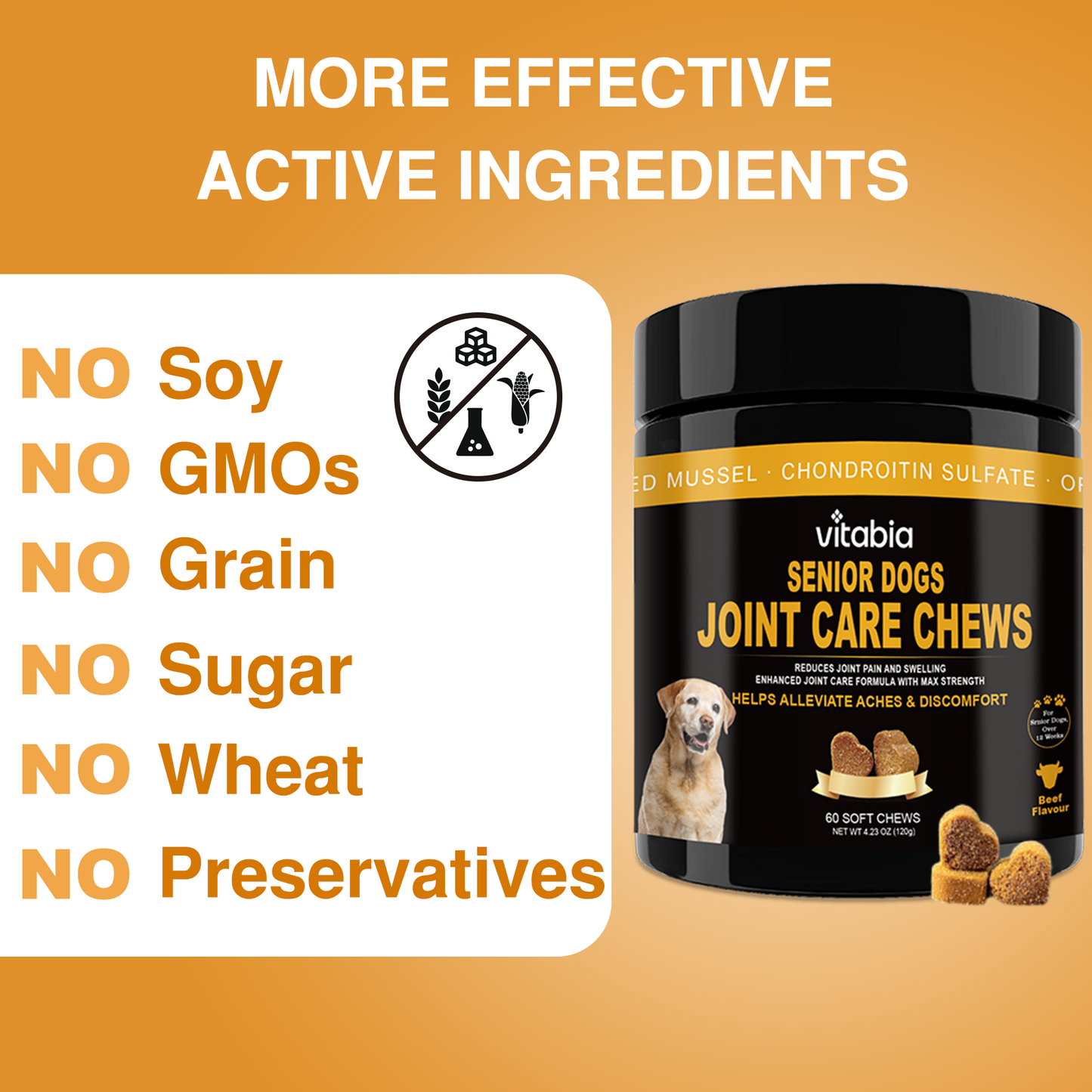 Joint Support Chews for Senior Dogs