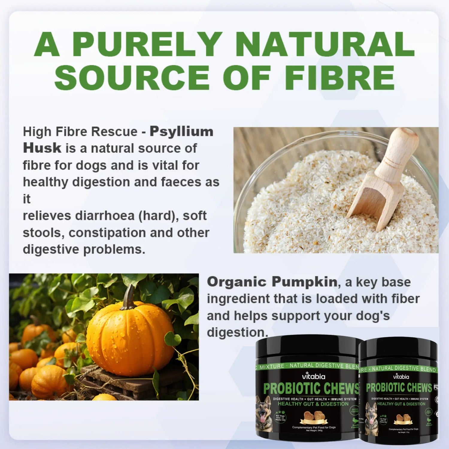 Probiotic/fibre products | Vitabia UK