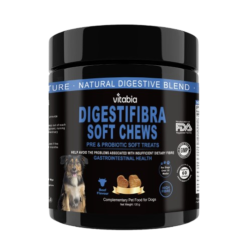 Fibre & Probiotic Chews for Dogs – Daily Digestive Support
