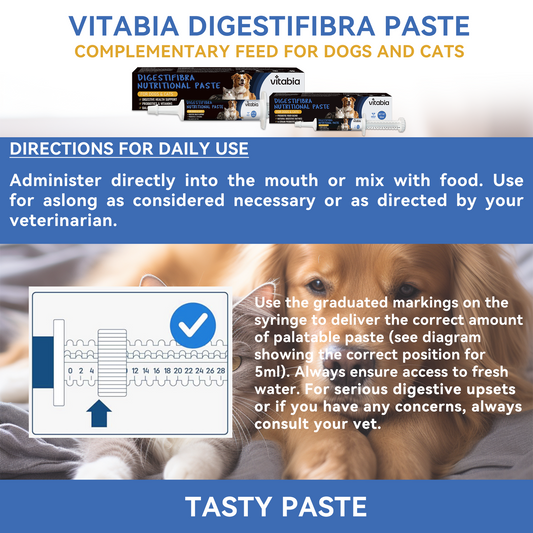 DigestiFibra Probiotic Paste for Dogs & Cats | Gut Health & Digestion Support