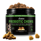 Probiotics for Dogs – Prebiotic Fibre Chews for Gut Health & Anal Gland Support | Vitabia UK