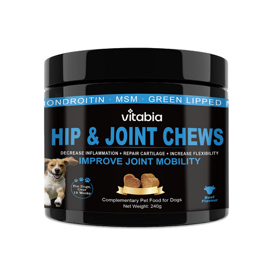 Joint Supplements for Dogs – Dog Joint Care with Glucosamine, Chondroitin, Green Lipped Mussel and Turmeric for Effective Dog Pain Relief