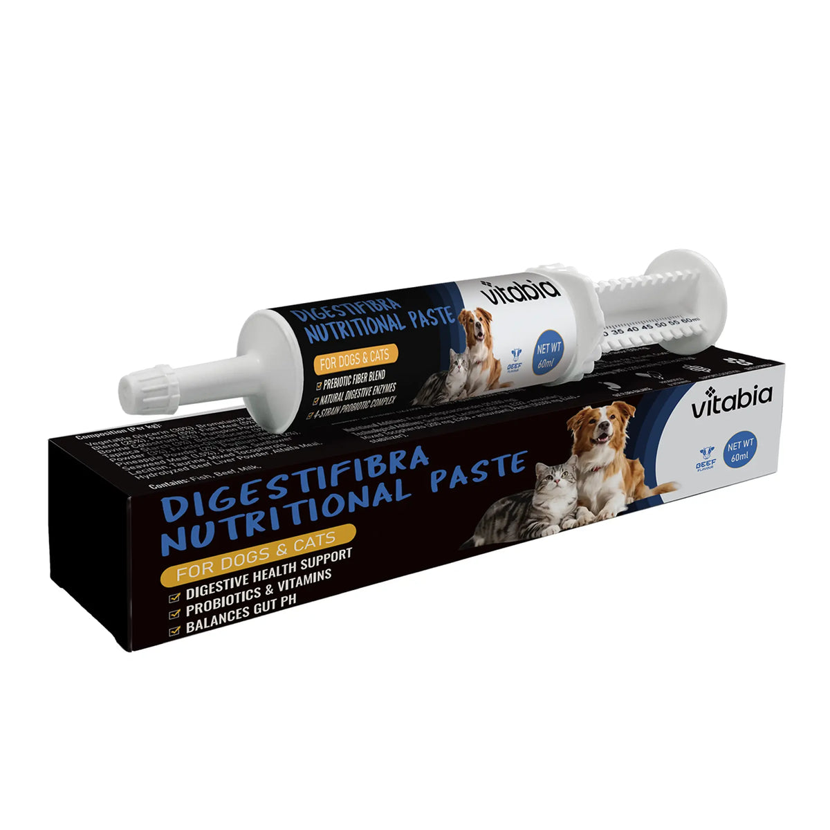 Probiotic Paste for Dogs and Cats – Digestive & Gut Support | Vitabia UK
