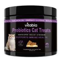 Probiotic Treats for Cats – Daily Gut & Skin Care