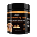 Salmon Oil Chews for Dogs – Omega 3, 6 & 9 Skin, Coat & Immune Support with Probiotics | Vitabia UK