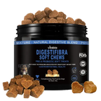 DigestiFibra Probiotic Fibre Chews for Dogs – Gut & Anal Gland Support | Vitabia UK