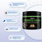 Probiotics for Dogs – Prebiotic Fibre Chews for Gut Health & Anal Gland Support | Vitabia UK