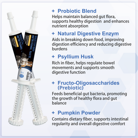 DigestiFibra Probiotic Paste for Dogs & Cats | Gut Health & Digestion Support