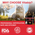 Senior Cat Joint Support Chews – Glucosamine, Chondroitin & Omega 3 for Mobility