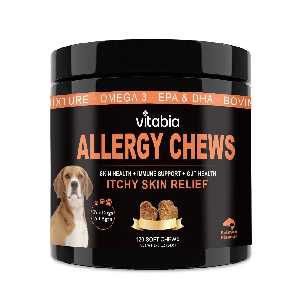 Dog Allergy Relief Chews – Itchy Skin Relief