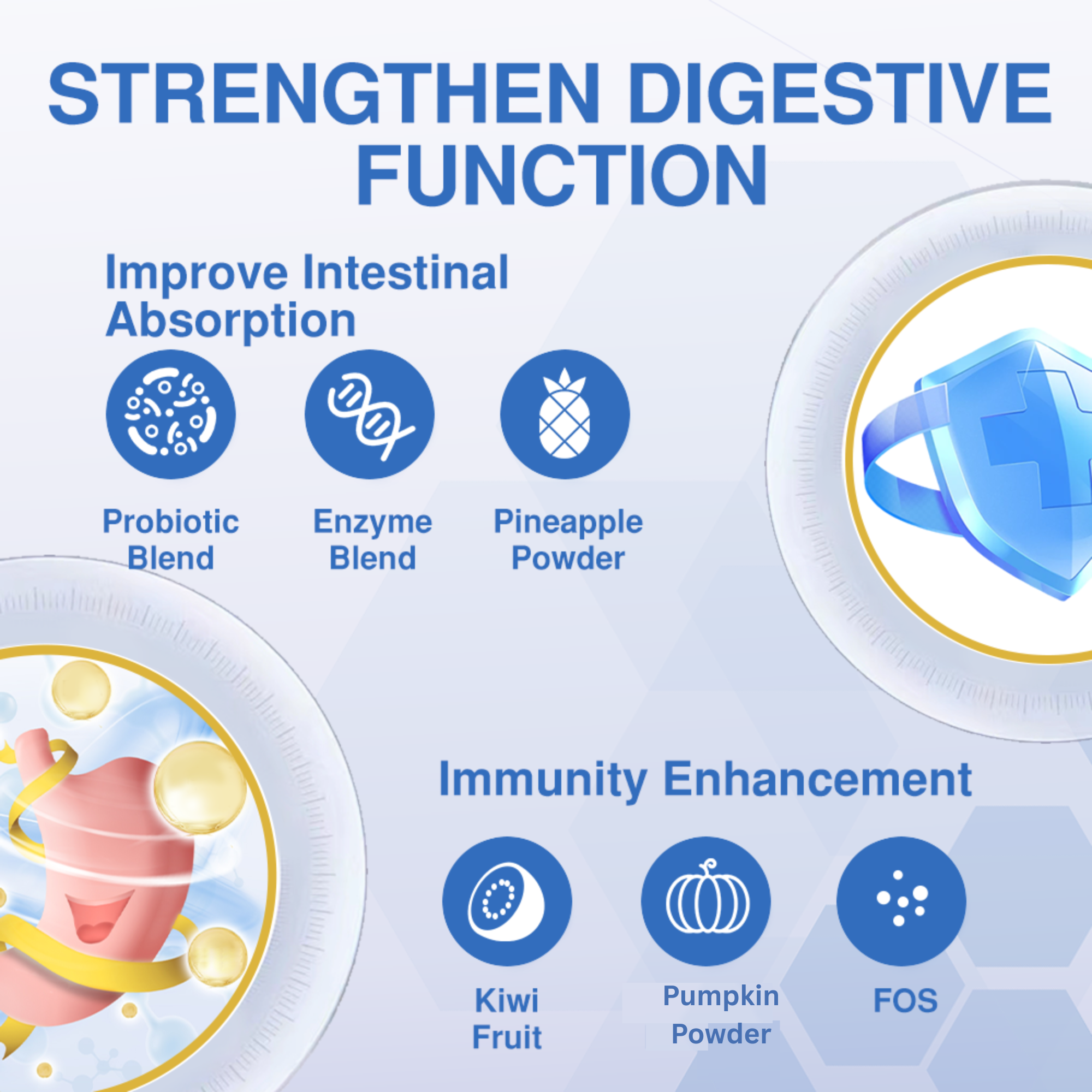 DigestiFibra Powder for Dogs & Cats – Natural Fibre Powder Supplement for Gut Health, Anal Glands & Scooting Relief – Prebiotic & Probiotic Digestive Treats – Fibre Supplement for Dogs & Cats