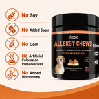 Dog Skin and Coat Support Chews – Omega 3 & Salmon Oil for Healthy Coat | Vitabia UK