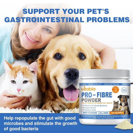 Pro Fibre Powder for Dogs & Cats