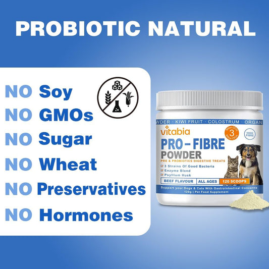 Pro Fibre Powder for Dogs & Cats