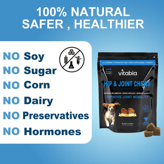 Hip & Joint Chews for Dogs – Joint Health & Mobility Support