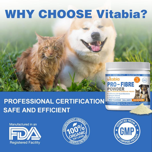Pro Fibre Powder for Dogs & Cats