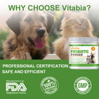 Probiotic Powder for Dogs and Cats – Digestive & Gut Health Support | Vitabia UK
