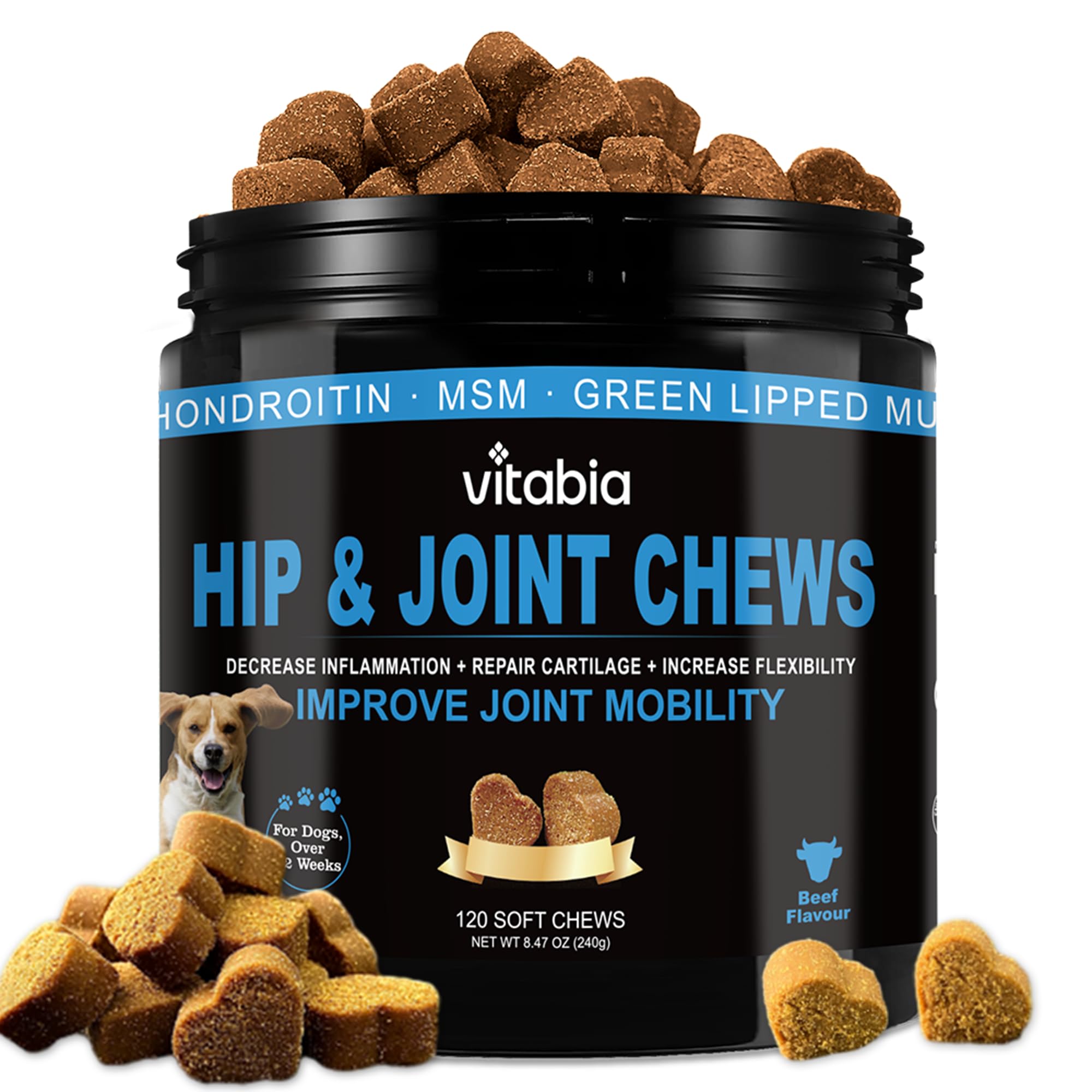 Hip & Joint Chews for Dogs – Joint Health & Mobility Support