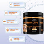 Salmon Oil for Dogs – Wild Omega 3 Skin & Coat Chews | Vitabia UK