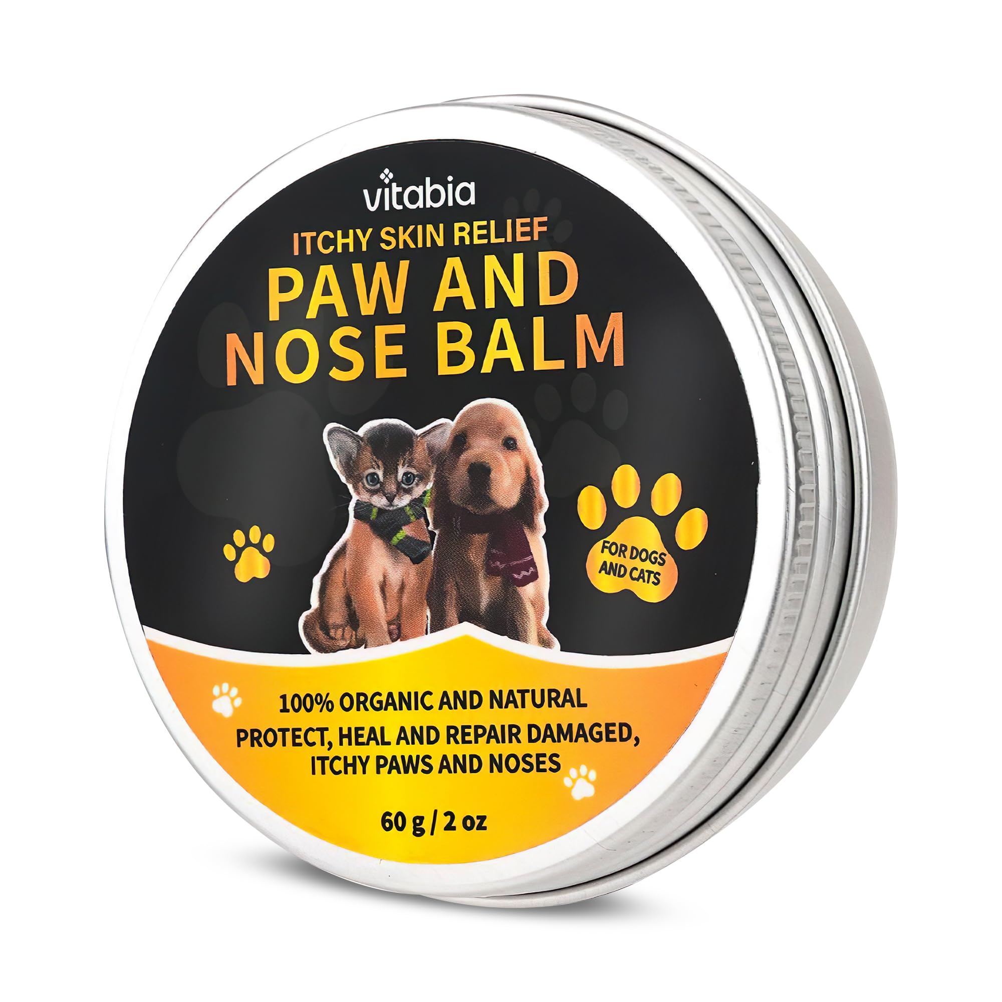 Natural Paw & Nose Balm for Dogs & Cats – Soothes, Heals & Protects