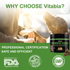 Probiotics for Dogs – Prebiotic Fibre Chews for Gut Health & Anal Gland Support | Vitabia UK