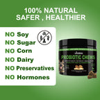 Probiotics for Dogs – Prebiotic Fibre Chews for Gut Health & Anal Gland Support | Vitabia UK