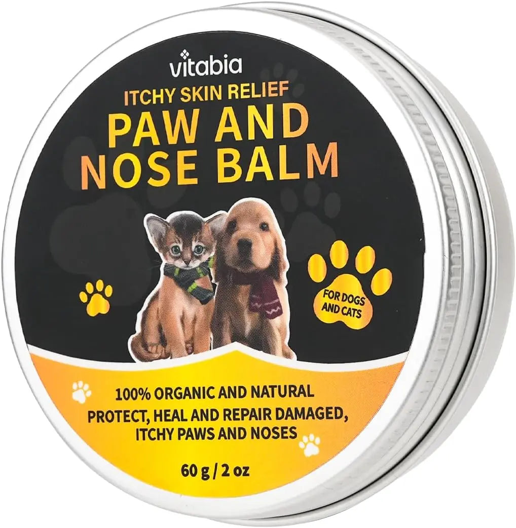Dog and Cat Paw Balm – Natural Paw & Nose Care with Shea Butter | Vitabia UK