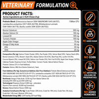 Dog Skin and Coat Support Chews – Omega 3 & Salmon Oil for Healthy Coat | Vitabia UK