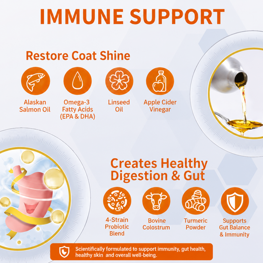 Dog Skin and Coat Support Chews – Omega 3 & Salmon Oil for Healthy Coat | Vitabia UK