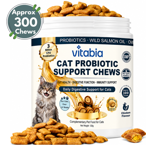 Premium Cat Digestive Support Supplements | Vitabia