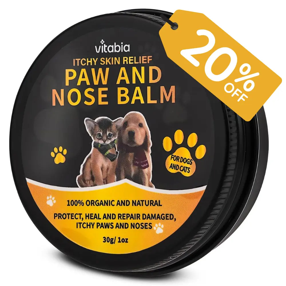 Dog and Cat Paw Balm – Natural Paw & Nose Care with Shea Butter | Vitabia UK