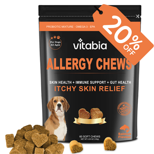 Dog Allergy Relief Chews – Itchy Skin Relief