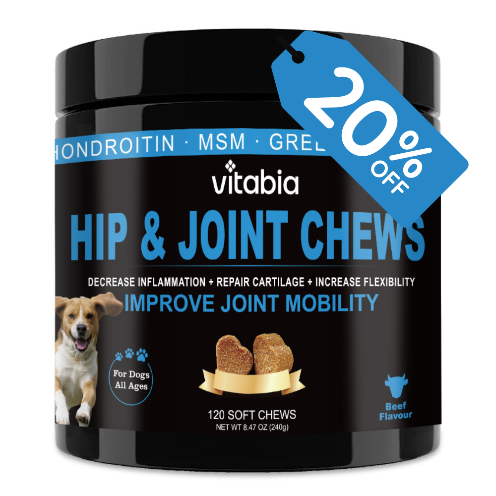 Hip & Joint Chews for Dogs – Joint Health & Mobility Support