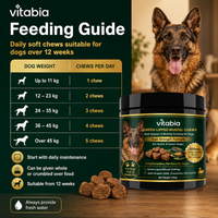 Green Lipped Mussel Dog Chews | Dog Joint Supplement MSM Glucosamine Chondroitin